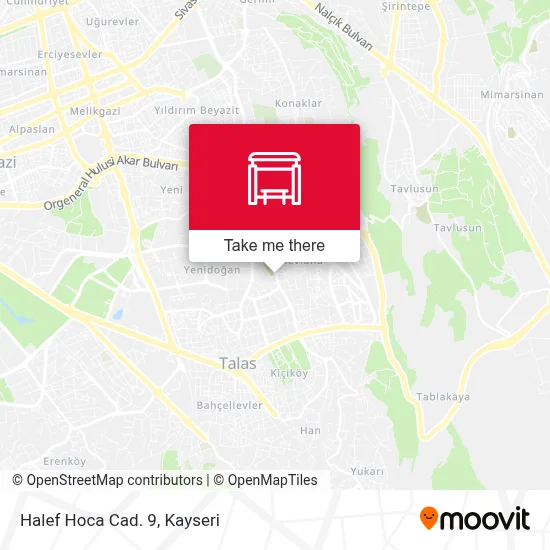 Halef Hoca Cad. 9 map