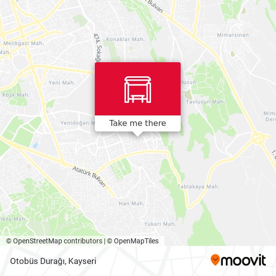 Otobüs Durağı map