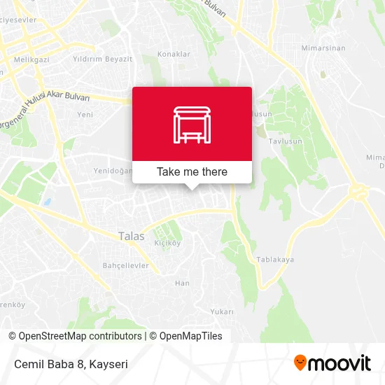 Cemil Baba 8 map