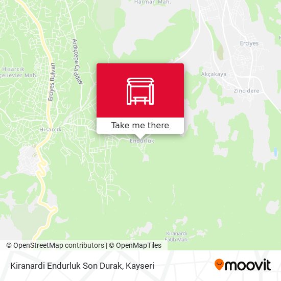 Kiranardi Endurluk Son Durak map