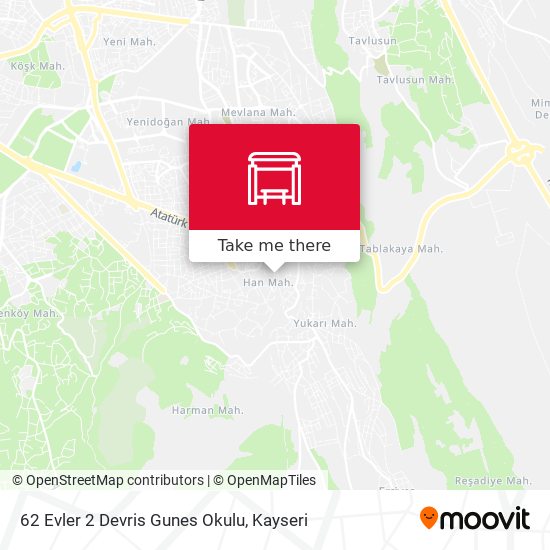 62 Evler 2 Devris Gunes Okulu map