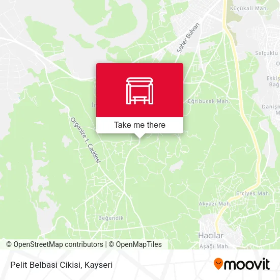 Pelit Belbasi Cikisi map