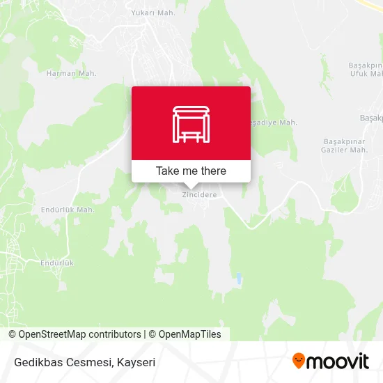 Gedikbas Cesmesi map