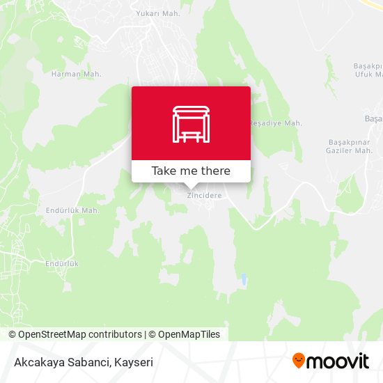 Akcakaya Sabanci map