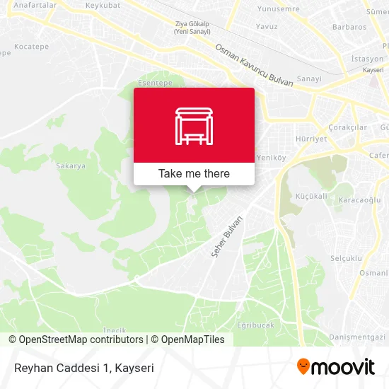 Reyhan Caddesi 1 map