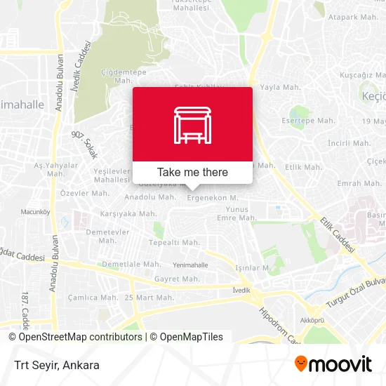 Trt Seyir map
