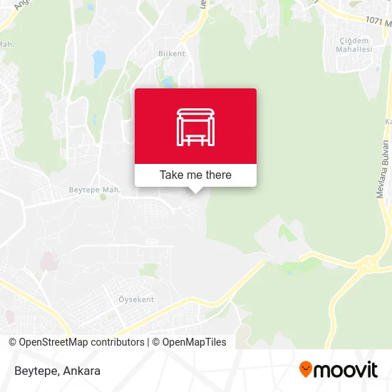 Beytepe map