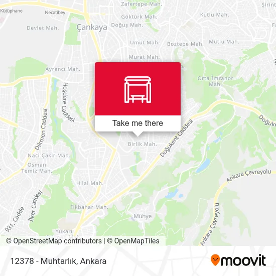 12378 - Muhtarlık map