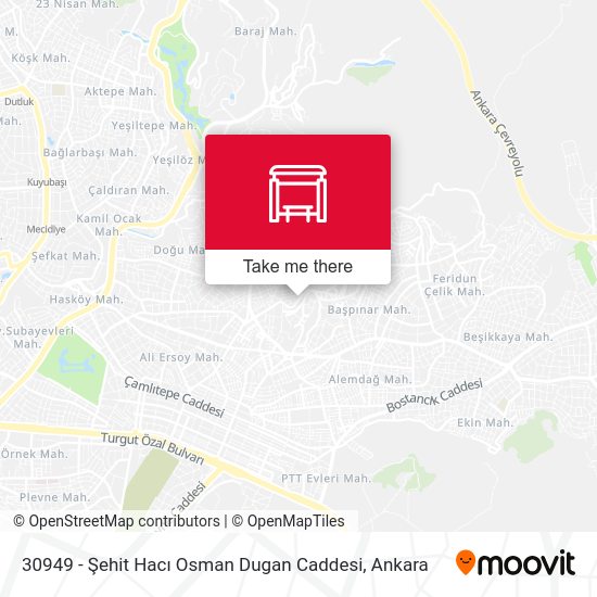 30949 - Şehit Hacı Osman Dugan Caddesi map
