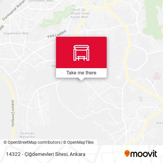 14322 - Çiğdemevleri Sitesi map
