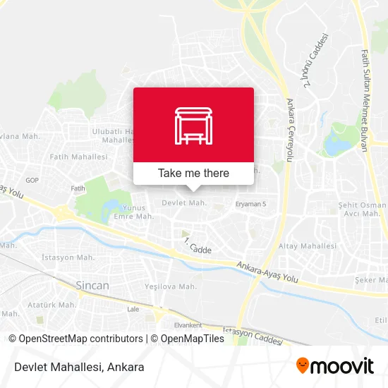Devlet Mahallesi map