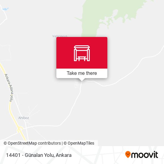 14401 - Günalan Yolu map