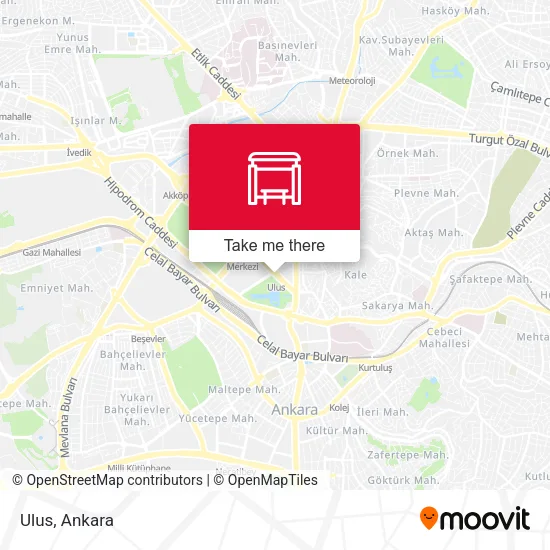 Ulus map