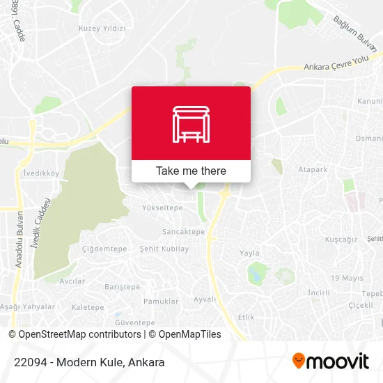 22094 - Modern Kule map