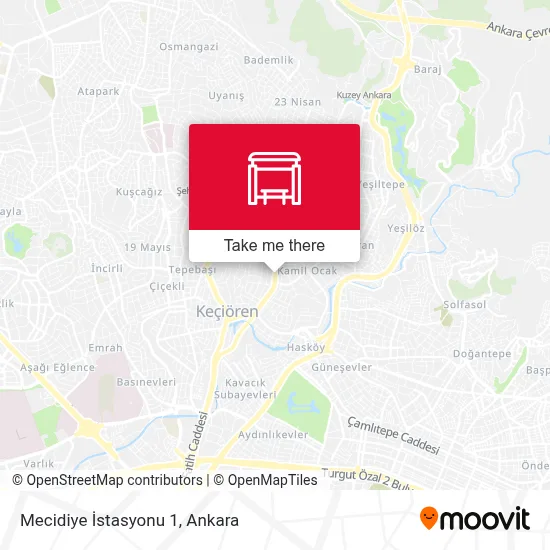 Mecidiye İstasyonu 1 map