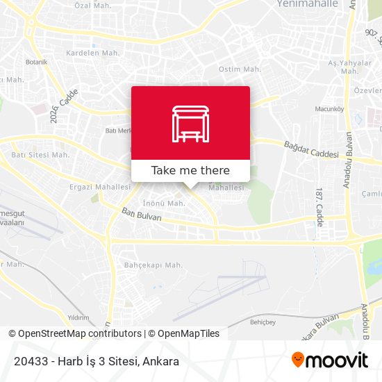 20433 - Harb İş 3 Sitesi map