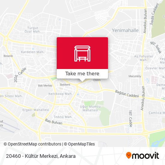 20460 - Kültür Merkezi map
