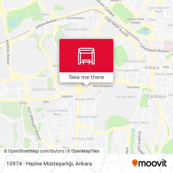 10974 - Hazine Müsteşarlığı map