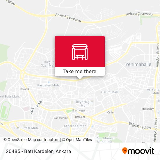 20485 - Batı Kardelen map