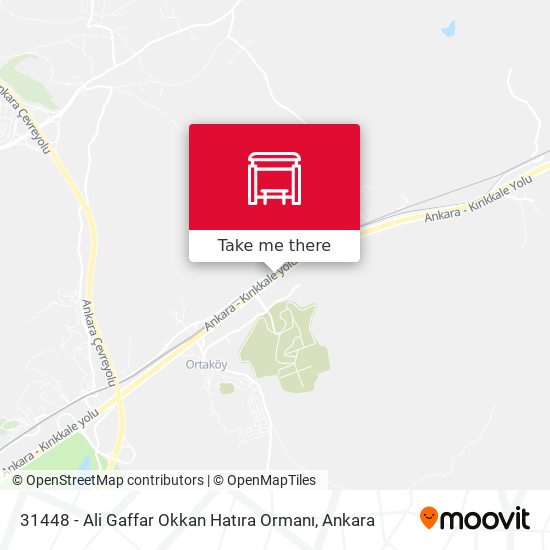 31448 - Ali Gaffar Okkan Hatıra Ormanı map