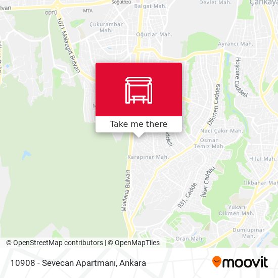 10908 - Sevecan Apartmanı map