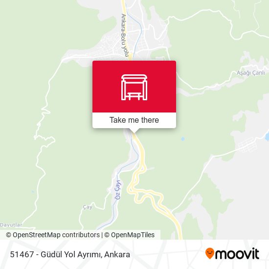 51467 - Güdül Yol Ayrımı map