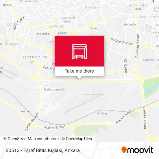20513 - Eşref Bitlis Kişlasi map