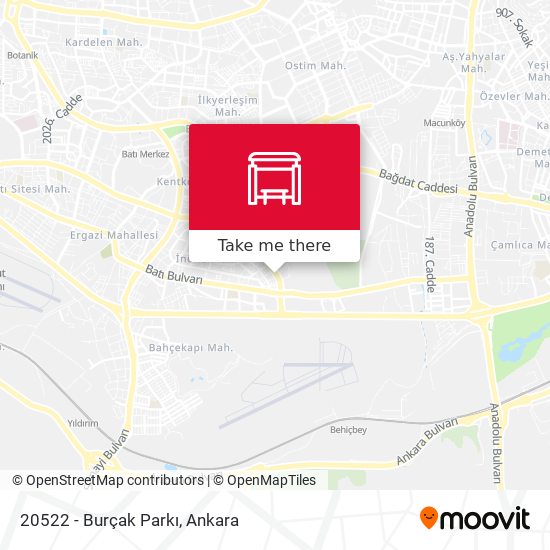 20522 - Burçak Parkı map