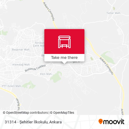 31314 - Şehitler İlkokulu map