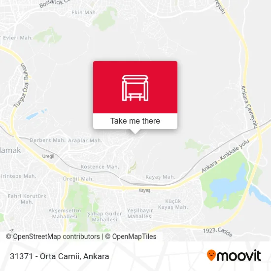 31371 - Orta Camii map