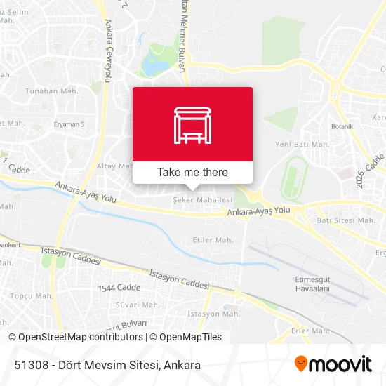 51308 - Dört Mevsim Sitesi map