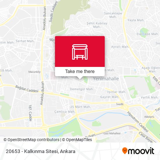 20653 - Kalkınma Sitesi map