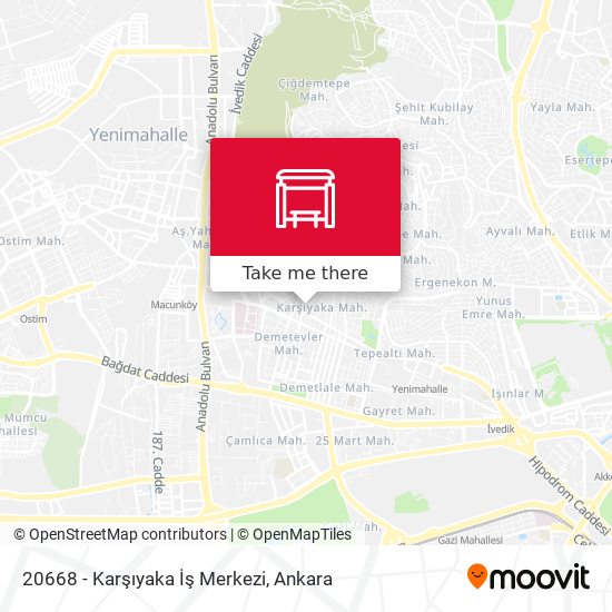 20668 - Karşıyaka İş Merkezi map