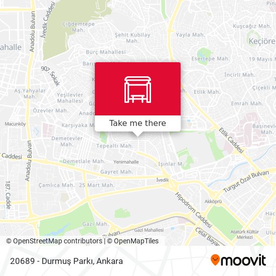 20689 - Durmuş Parkı map