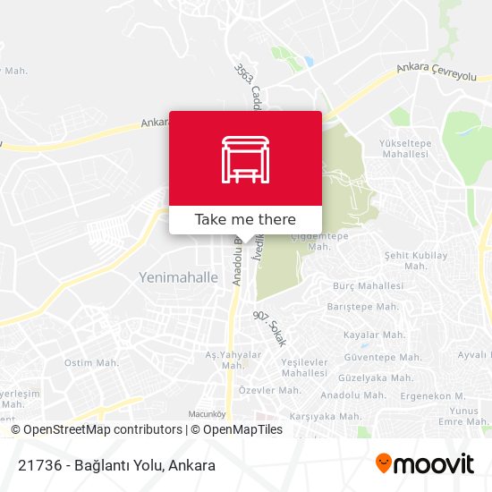 21736 - Bağlantı Yolu map