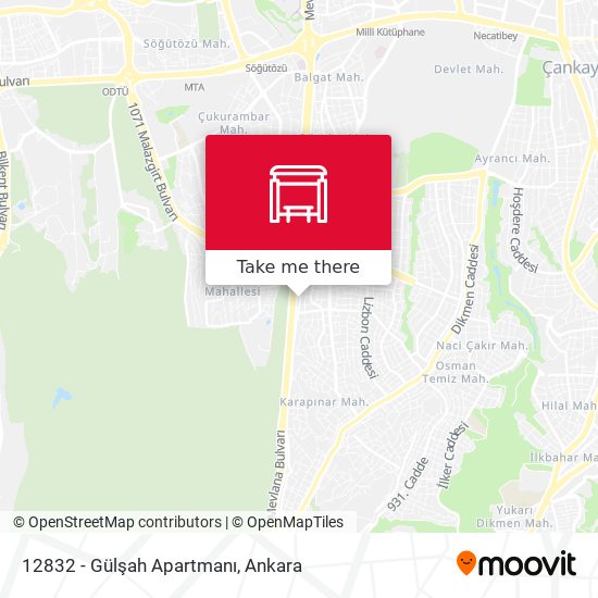 12832 - Gülşah Apartmanı map