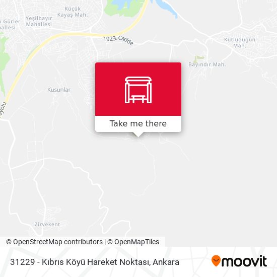 31229 - Kıbrıs Köyü Hareket Noktası map