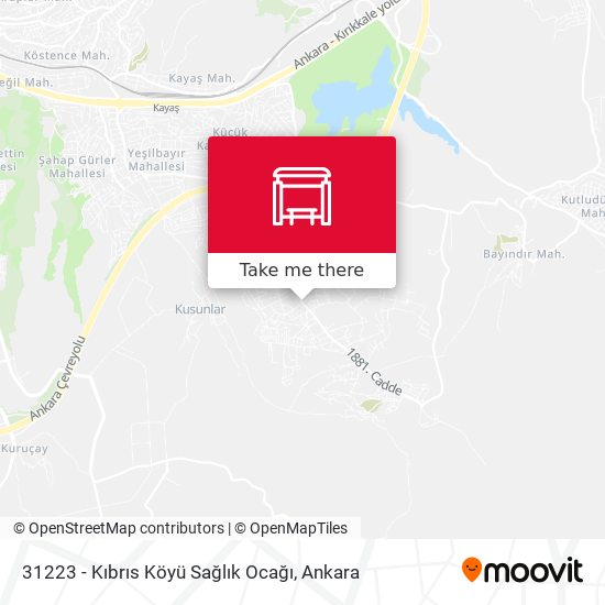 31223 - Kıbrıs Köyü Sağlık Ocağı map