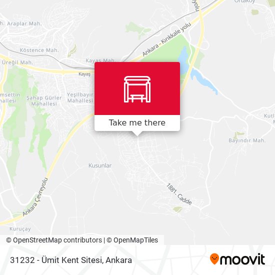 31232 - Ümit Kent Sitesi map