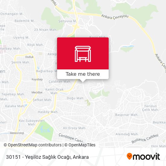 30151 - Yeşilöz Sağlık Ocağı map
