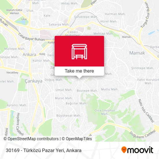 30169 - Türközü Pazar Yeri map