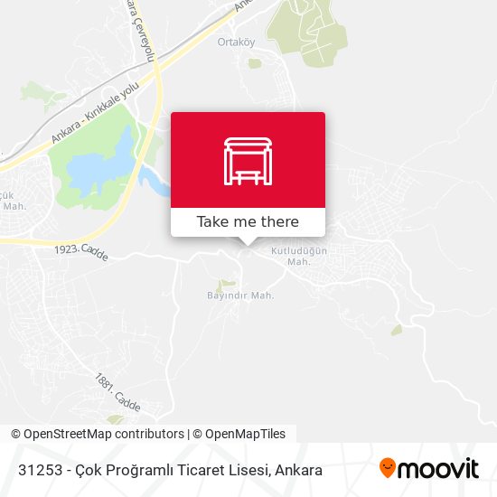 31253 - Çok Proğramlı Ticaret Lisesi map