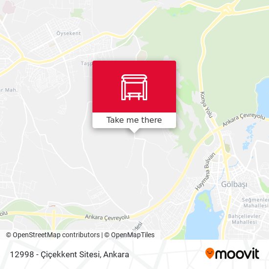 12998 - Çiçekkent Sitesi map