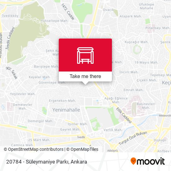 20784 - Süleymaniye Parkı map