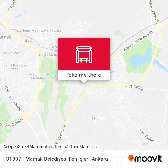 31097 - Mamak Belediyesi Fen İşleri map