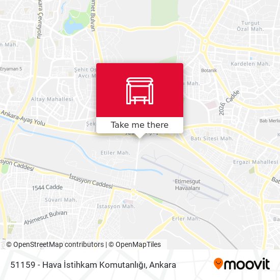 51159 - Hava İstihkam Komutanlığı map