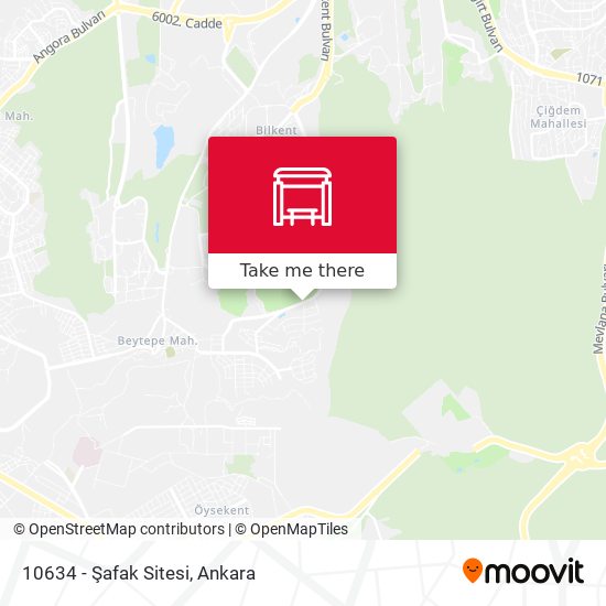 10634 - Şafak Sitesi map