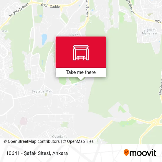 10641 - Şafak Sitesi map