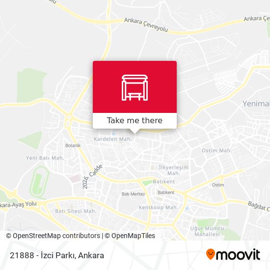 21888 - İzci Parkı map