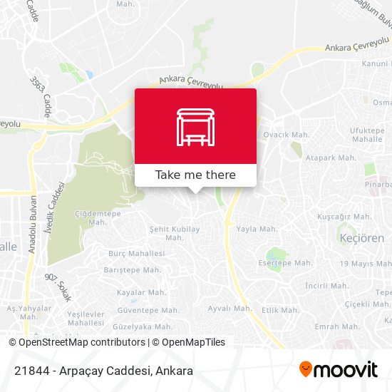 21844 - Arpaçay Caddesi map